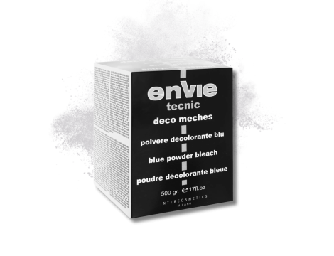 ENVIE TECNIC DECO BLUE rozjaśniacz do włosów w proszku 500 g | Niebieski - 2